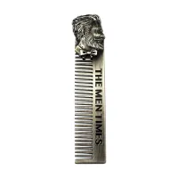 Металевий гребінець SPL "The Men Times" 1195