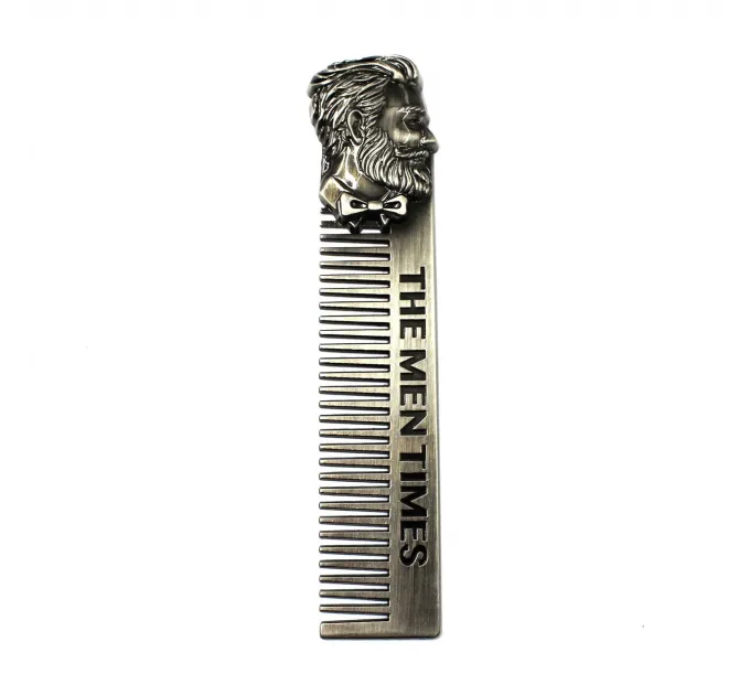 Металевий гребінець SPL "The Men Times" 1195