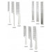 Гребінець для волосся SPL Metal Hair Comb 13808
