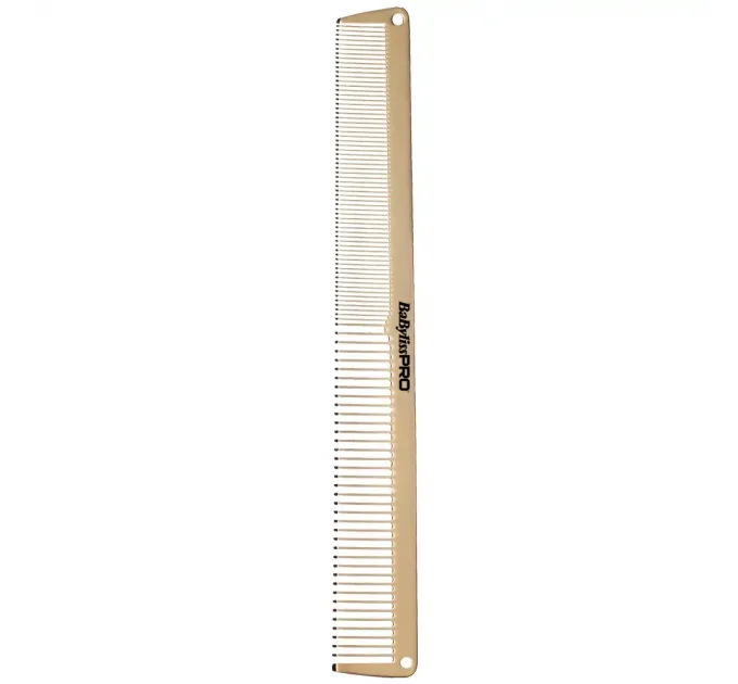 Гребінець для волосся BaByliss PRO Gold Metal Comb M3842E