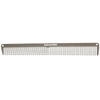 Гребінець для волосся BaByliss PRO GunSteel Metal Comb M3843E