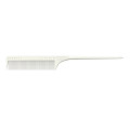 Расческа с мелкими зубчиками JRL Fine Teeth Tail Comb White JRL-101