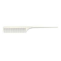 Гребінець із дрібними зубчиками JRL Fine Teeth Tail Comb White JRL-101