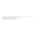 Гребінець-шпикуль з металевим хвостиком JRL Pin Tail Comb White JRL-102