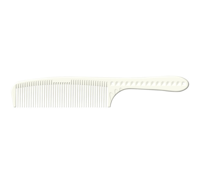 Расческа для стрижки JRL Barbering Comb White JRL-201