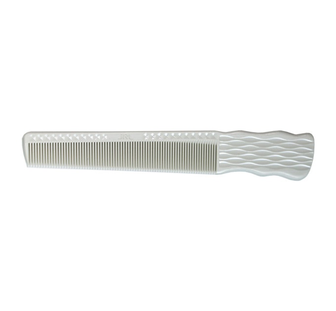 Гребінець для рівного зрізу JRL Barbering Comb White JRL-204