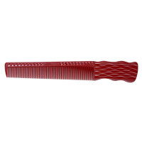 Расческа для ровного среза JRL Barbering Comb Red JRL-204