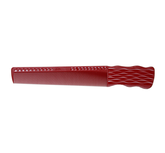 Гребінець для рівного зрізу JRL Barbering Comb Red JRL-204