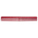 Расческа для стрижки JRL Precise Cutting Comb Red JRL-305