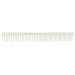 Расческа для длинных и тонких волос JRL Long Round Tooth Cutting Comb White JRL-306