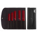 Набір гребінців для стилювання зачісок JRL Styling Comb Set Red JRL-J002