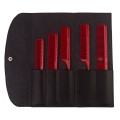 Набір гребінців для стилювання зачісок JRL Styling Comb Set Red JRL-J002