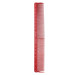 Набір гребінців для стилювання зачісок JRL Styling Comb Set Red JRL-J002