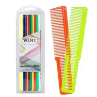 Набір гребінців для стрижки WAHL Colored Clipper Combs (12 шт.) 03206-200