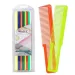 Набор расчесок для стрижки WAHL Colored Clipper Combs (12 шт.) 03206-200