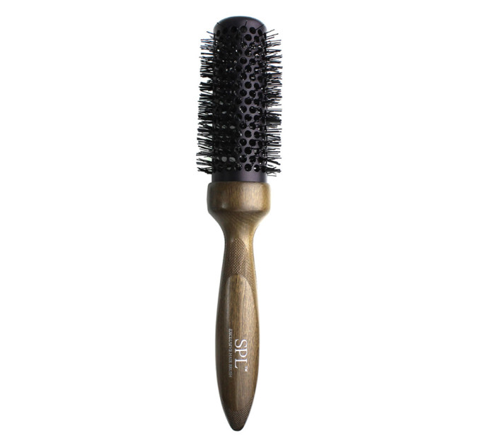 Керамический термобрашинг с деревянной ручкой SPL Ceramic Ion Brush Wood Edition (d35 мм) 99255