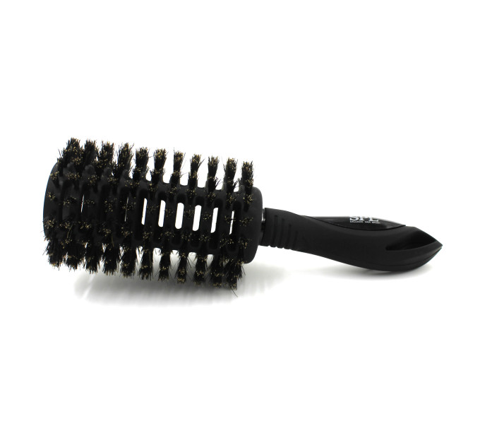 Брашинг з натуральною щетиною SPL Hair Brush Black (d46 мм) 55070