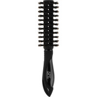 Брашинг з натуральною щетиною SPL Hair Brush Black (d25 мм) 55056