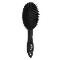 Масажна щітка з натуральною щетиною SPL Hair Brush Black 55100