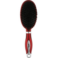 Масажна щітка з натуральною щетиною SPL Hair Brush Red 54100
