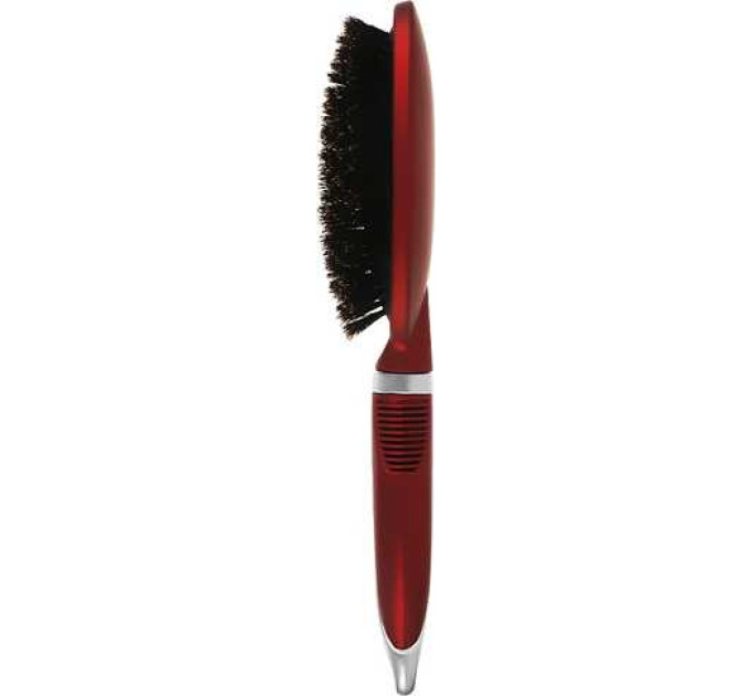 Массажная щетка с натуральной щетиной SPL Hair Brush Red 54100