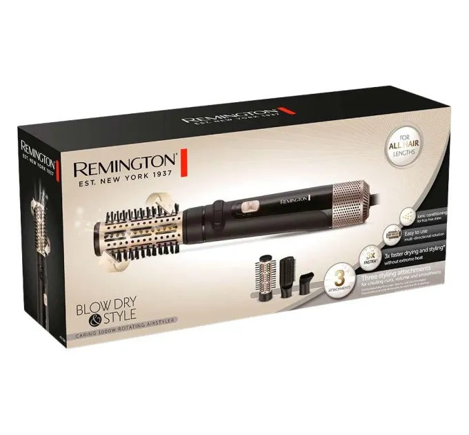 Фен-щітка для волосся Remington Blow Dry and Style Caring AS7580