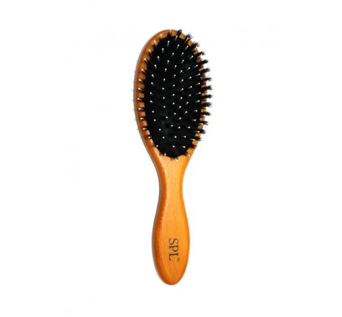 Масажна щітка з комбінованою щетиною, дерев'яна SPL Wood Hair Brush 2327