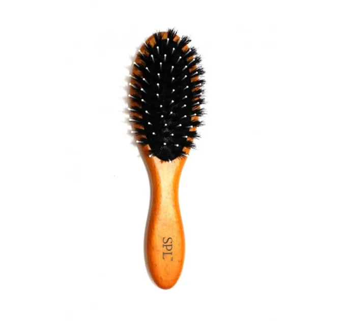 Масажна щітка з комбінованою щетиною, дерев'яна SPL Wood Hair Brush 2328
