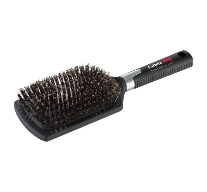 Масажна щітка з натуральною щетиною BaByliss PRO Paddle Boar Brush BABBB1E