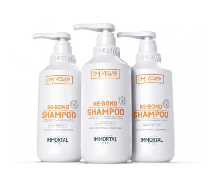 Шампунь для глубокого восстановления поврежденных волос Immortal I'M Vegan Re-Bond Shampoo (500ml) NYC-62