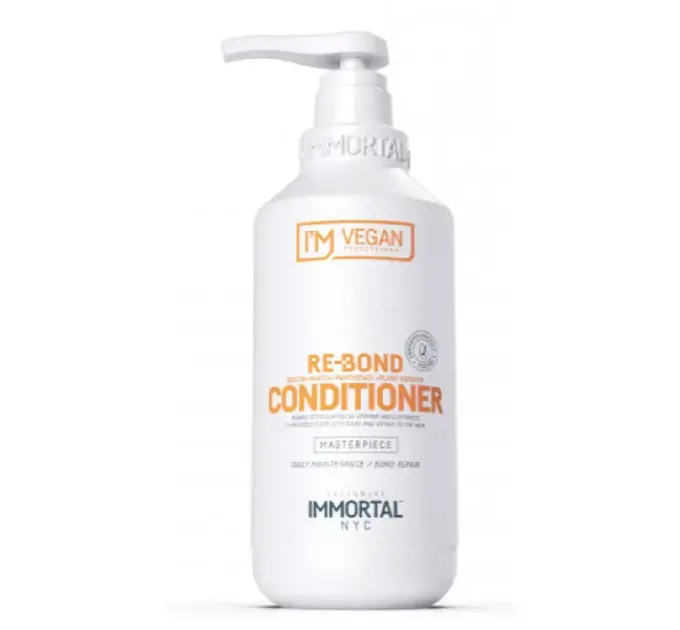 Кондиціонер для глибокого відновлення пошкодженого волосся Immortal I'M Vegan Re-Bond Conditioner (500ml) NYC-66
