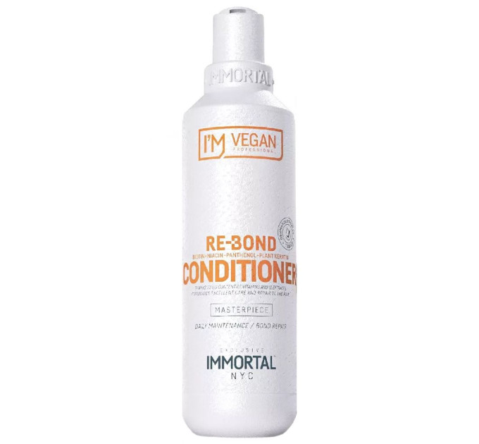 Кондиціонер для глибокого відновлення пошкодженого волосся Immortal I'M Vegan Re-Bond Conditioner (250ml) NYC-67