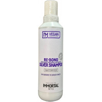 Шампунь против нежелательной желтизны волос Immortal I'M Vegan Re-Blond Silver Shampoo (250ml) NYC-65