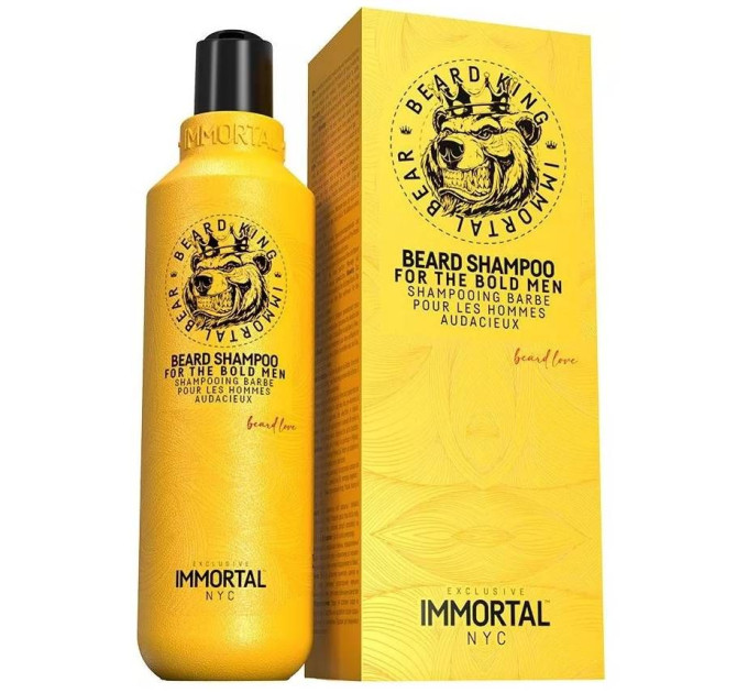 Шампунь для бороди Immortal Bear Beard Shampoo (250ml) IM-11