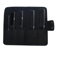 Набір гребінців для стилювання зачісок SPL Styling Comb Set Black 13724