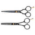 Набор парикмахерских ножниц SPL 95355-55 и 95535-35 (размер 5.5) 95355-02