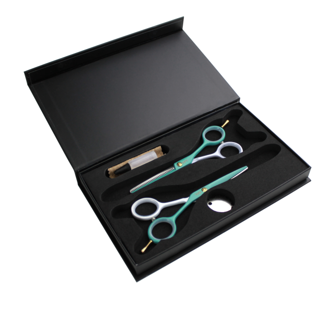 Набор парикмахерских ножниц SPL 90047-55 и 90047-33 (размер 5.5) 90047-02