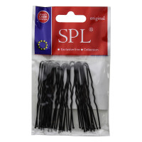 Гранадлі для волосся SPL, чорні (5.5 см/24 шт) 3040-0055