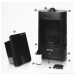 Бесконтактный вакуумный автоматический пылесос-совок Stylance Professional Vacuum Hair Dustbin 800-002