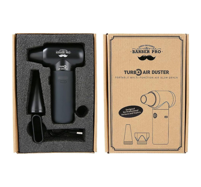 Безпровідний турбо фен-вентилятор Stylance Barber Pro Air Duster 800-004