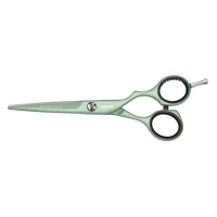 Ножиці перукарські Jaguar White Line Pastell Plus Offset Matcha (прямі, 5.5) J-4752-13