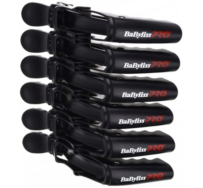 Затискачі для стрижки волосся (крокодил) BaByliss PRO Croco Hair Clip (6 штук) M2941E