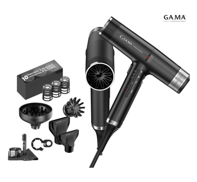 Фен для волос Ga.Ma IQ 3 Perfetto Black PH6080.BK
