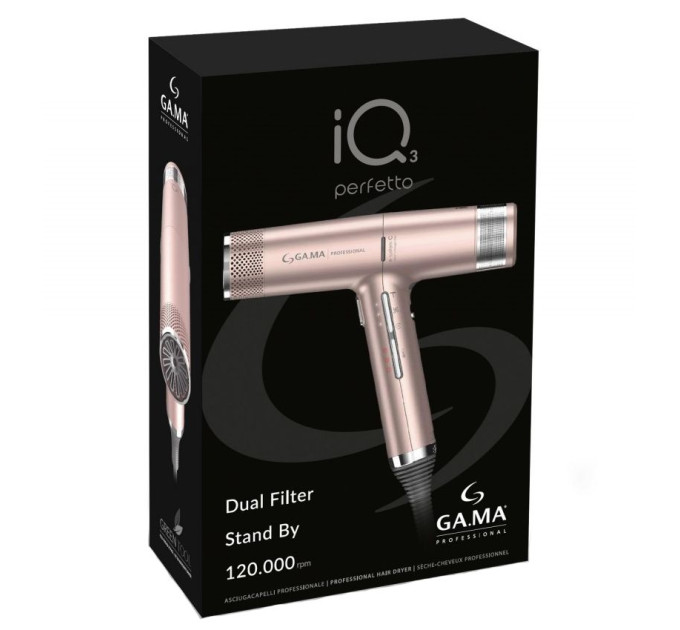 Фен для волос Ga.Ma IQ 3 Perfetto Rose&Gold PH6080.PK