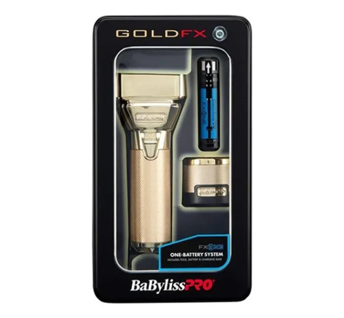 Шейвер BaByliss PRO FXONE All-Metal Gold Double Foil Shaver FX79FSGE