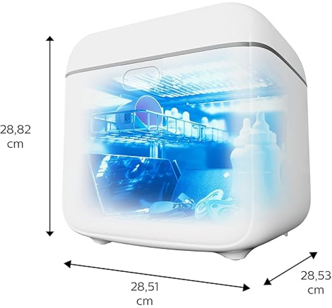 Дезінфекційний бокс Philips UV-C Disinfection Box 135W 10L TC EU 