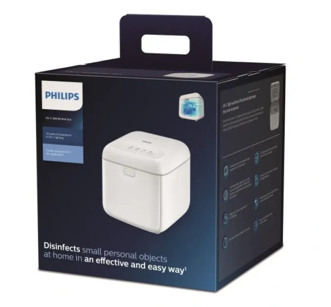 Дезінфекційний бокс Philips UV-C Disinfection Box 135W 10L TC EU 