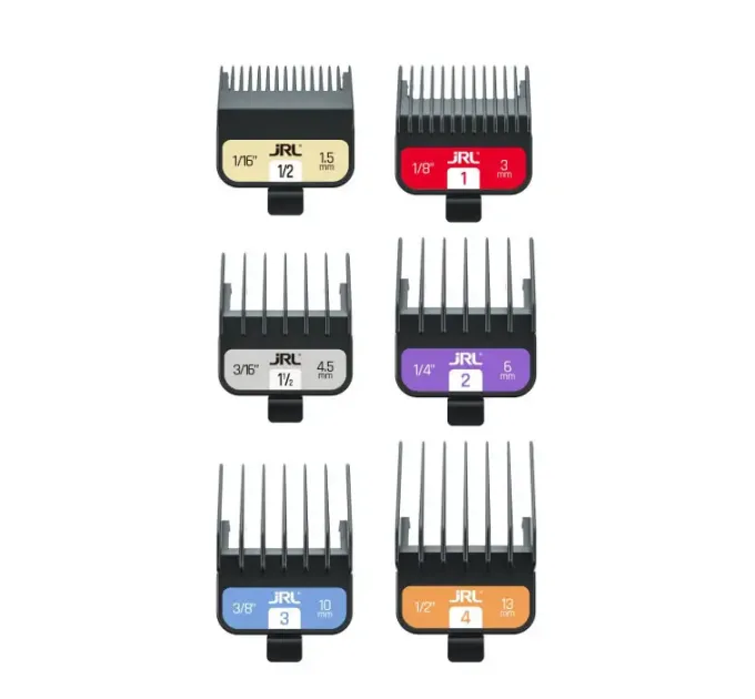 Набор магнитных насадок для машинок JRL Premium Magnetic Clipper Guard Set (6 шт.) JRL-G5