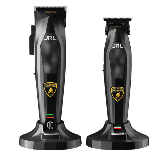 Набір машинка + тример JRL x Lamborghini Diamante Collection Black JRL-DI2025B