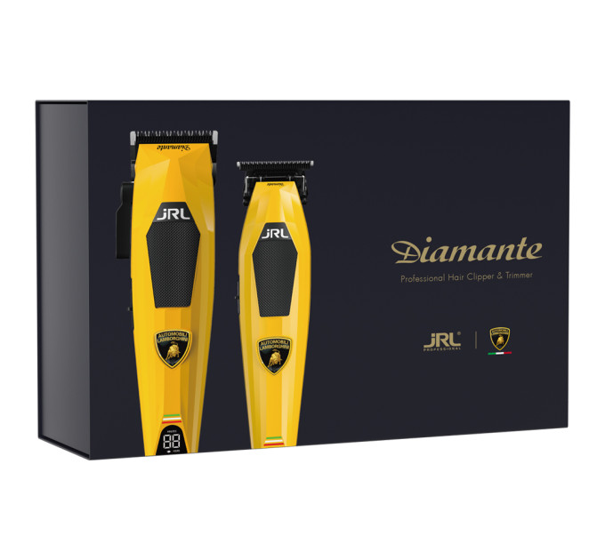 Набор машинка + триммер JRL x Lamborghini Diamante Collection Yellow JRL-DI2025Y